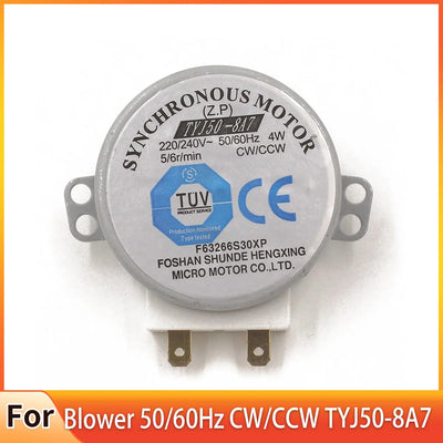 AC 220-240V 4W 6RPM 48mm Dia Micro Synchronous Motor | SAMAG