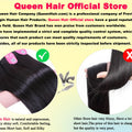 Queen Hair Raw Straight Hair 100% Human Hair Unprocessed Raw Hair Bundles Weave Extension Vietnamese Hair Natural Color