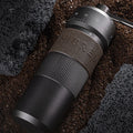 HiBREW Manual Coffee Grinder Aluminum Conical Burr Capacity 22g Hand Coffee Grinder with 11 Levels Adjustable Setting Pour Over