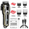 Kemei PG1990A Rechargeable Men's Hair Clipper Professional Cordless Men Hair Trimmer Hair Cutting Machine Barber for Men