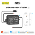 LoraTap Tuya Smart Life Garage Door Sensors Opener Controller WiFi Switch Alexa Opening Home Remote Control Contact Voice Portal