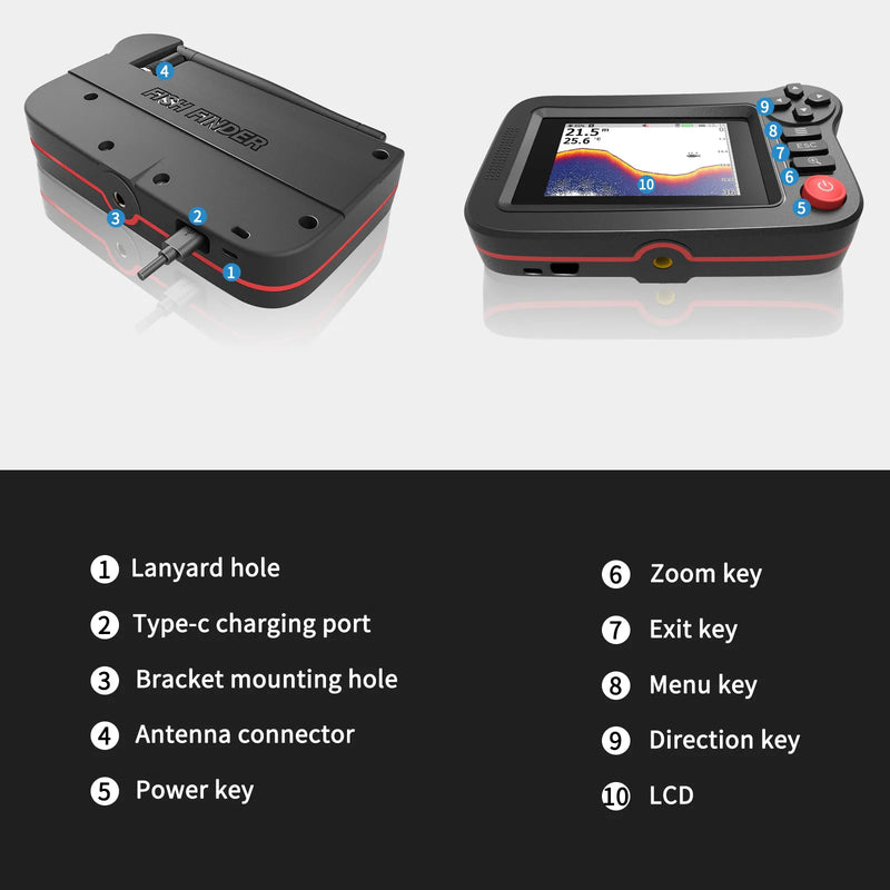 Smart Fish Finder - Portable and Depth For Recreational | SAMAG