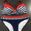 Swimsuit Red Push Up Bikini Set Women Swimwear Sexy | SAMAG