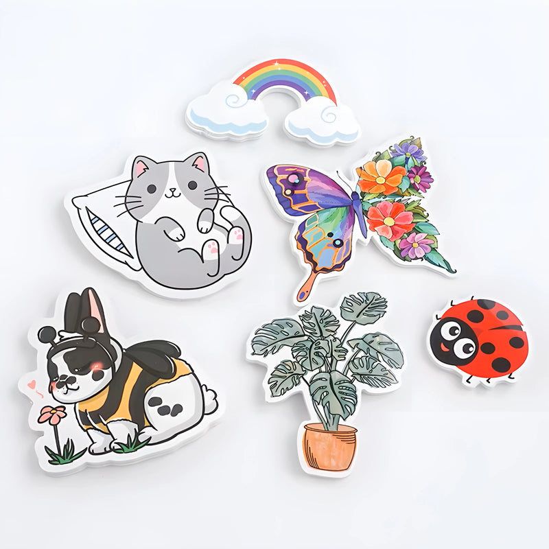 Custom Stickers Waterproof Your Own Logo Name Label PVC - View 2 | SAMAG