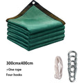Green Shade Cloth Sun Net with Grommets Sunblock Mesh | SAMAG