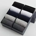 /Lot Men's Pure Cotton Socks Plus Size Solid Color Casual | SAMAG