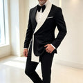 Mix Colors Double Breasted Custom Made Men Suit Set Separates 2 Pieces Jacket Pants for Wedding Groom Tuxedo for Prom Party