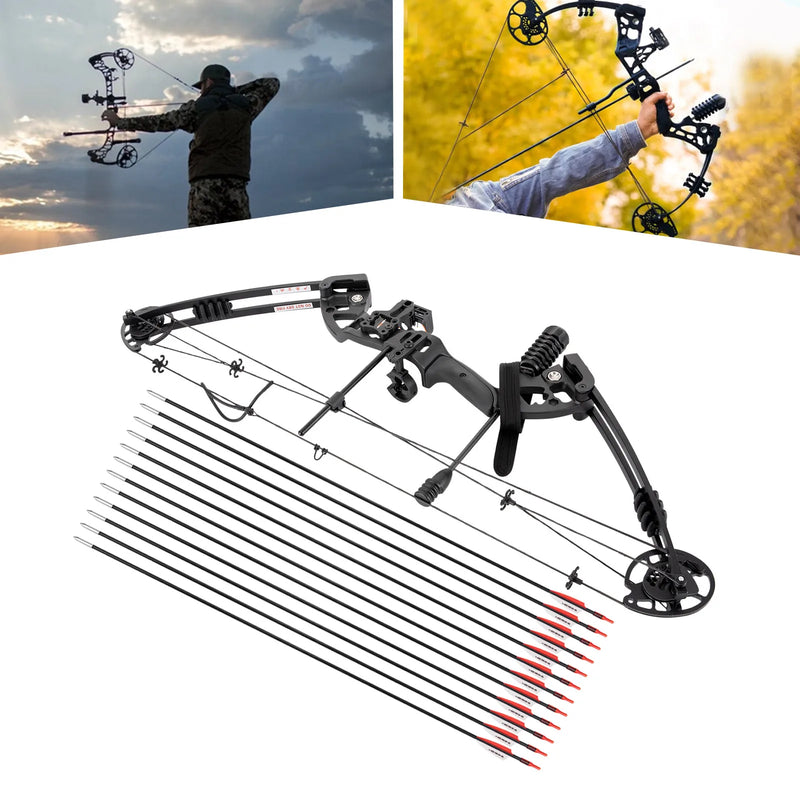 Compound Bow Arrow Set Right Hand Archery Draw Weight | SAMAG