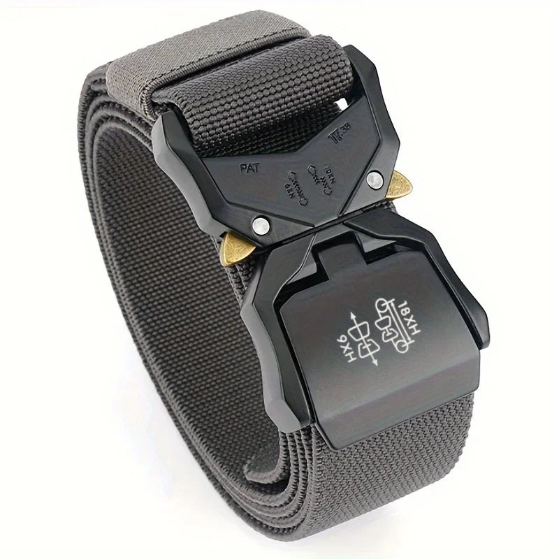 New Tactical Belt Quick Release Elastic Belt Casual Tooling Training Belt Men's Trousers Belt TL456