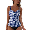 Women Sexy Push Up Tankini Set Swimsuit Tummy Control XXL | SAMAG