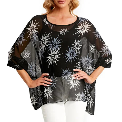 BHflutter 4XL 5XL 6XL Plus Size Women Blouse Sexy Off - View 17 | SAMAG