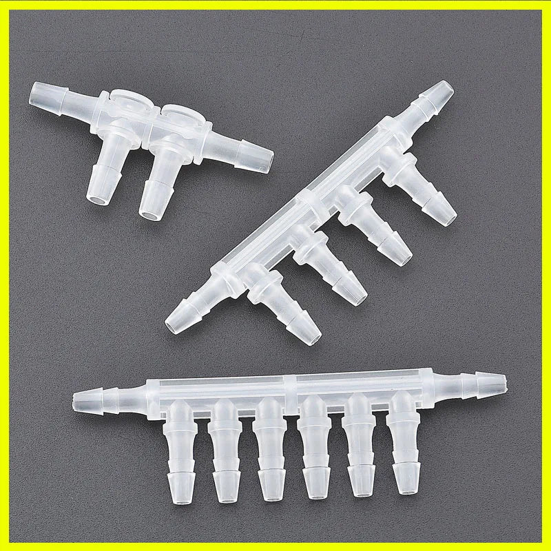 5PC Inkjet Printers Spare Parts Ink Tube Connector 4 6 8 Way Hose Ink Pipi Connector DTF Printer White Ink Circulation Connector