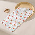 Gauze six-layer small towel pure cotton Class A baby gauze face towel burp towel seersucker bath towel saliva towel