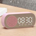Digital Alarm Clock Wireless Bluetooth Speaker Multi-functional Subwoofer Clock Vertical Mini AI Smart Alarm Clock Music Player