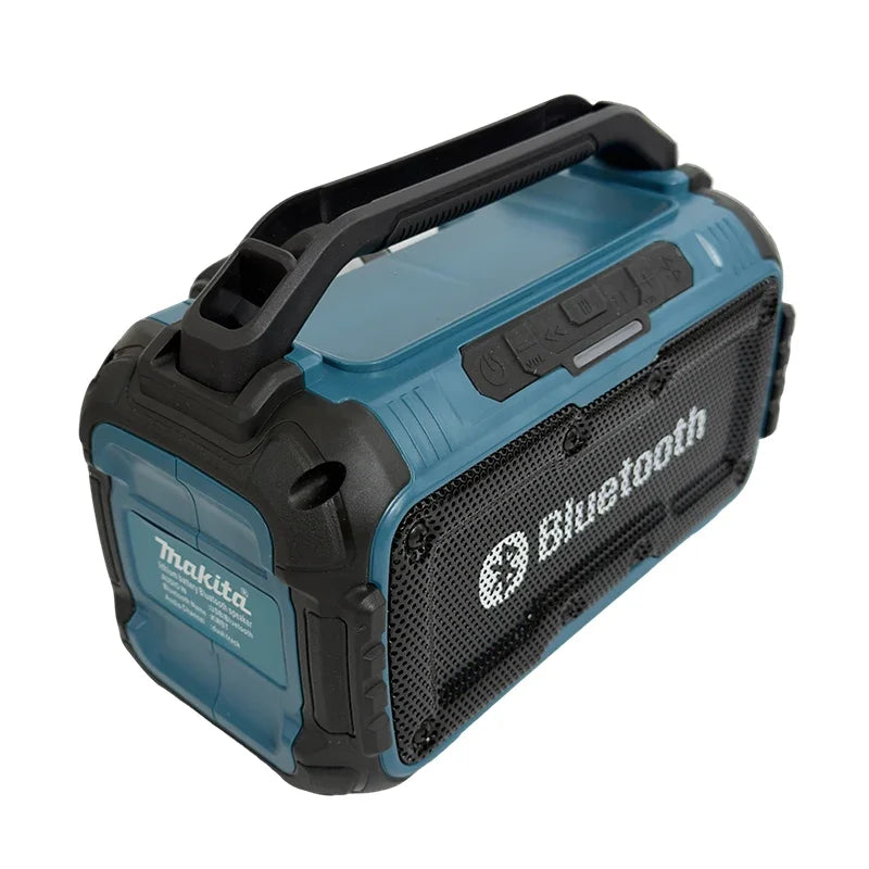 Makita Cordless Bluetooth Speaker Portable Surround Dual Channel Subwoofer Loudspeaker 18V Battery(No - View 2 | SAMAG