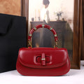 The 2025 new bamboo joint hand-held saddle bag is a versatile and high-end small single-shoulder crossbody bag for women