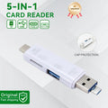 6 In 1 OTG Multifunction USB 3.0 Card Reader U Disk TYPE-C/Usb/Tf/Sd Flash Drive Memory Card for Adapter Phone Laptop Compute