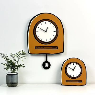 New Korea Cartoon Wall Clock Living Room Home Decor | SAMAG