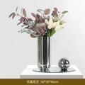 Elegant Artificial Flower Vase Set Home Office Decor Flower Arrangements Model Room Display