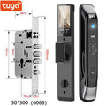 Biometric Infrared 3C Face Real-time intercom Palmar vein Smart Door Lock Fingerprint Password Electronic Key Card APP Unlock