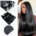 26inch 30inch Straight 14A 16A Vietnamese Hair Weft NCST 100% Human Hair Natural Black 3 4pcs Bundle Raw Hair Bundles Remy Thick Hair Extensions