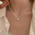 VENTFILLE 925 Sterling Silver Bead Geometry Necklace | SAMAG