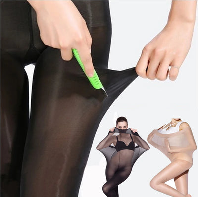 Plus Size Super Elastic Tights Women Stockings Body | SAMAG