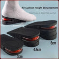 3/4.5/6CM Elevated Insole Summer Mens and Womens One Pair Invisible Inner Elevated Air Cushion Half Cushion for COSPLAY