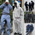 European and American Casual Simple Couple Hoodie Solid | SAMAG