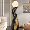 Home Decor Statue Abstract Art Ornaments Nordic Living Room Large Floor Luminous Sculpture Housewarming Gift Interior Figurines