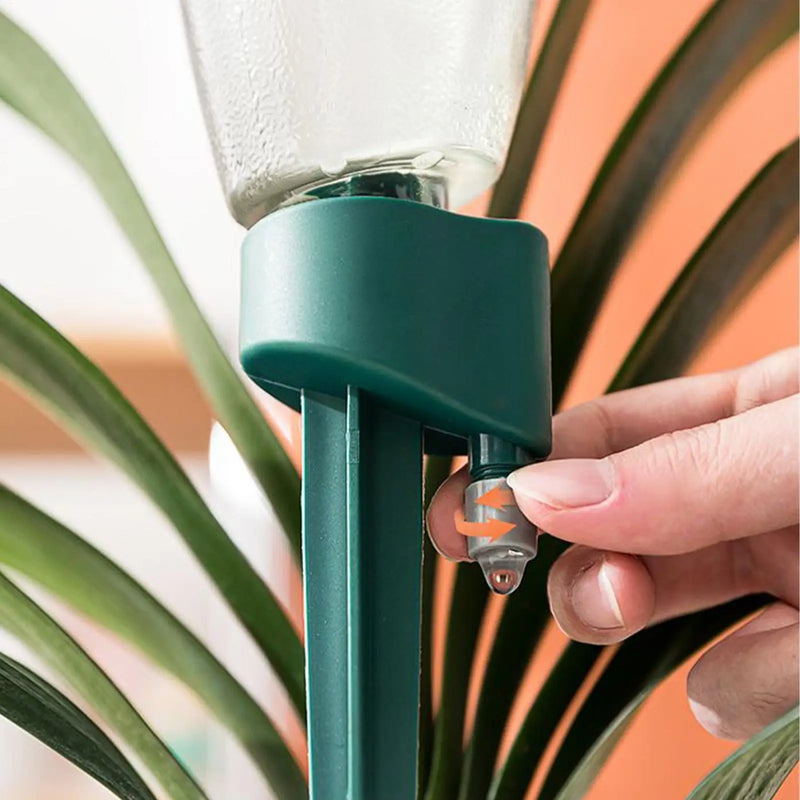 6pcs Automatic Waterer Household Flower Plant Self Watering Device Automatic Drip Irrigation System for Indoor Outdoor Gardening
