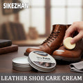 Leather Shoe Polish Cream – Shoe Care Balm To Restore Shine, Soften & Waterproof Leather Shoes and Boots