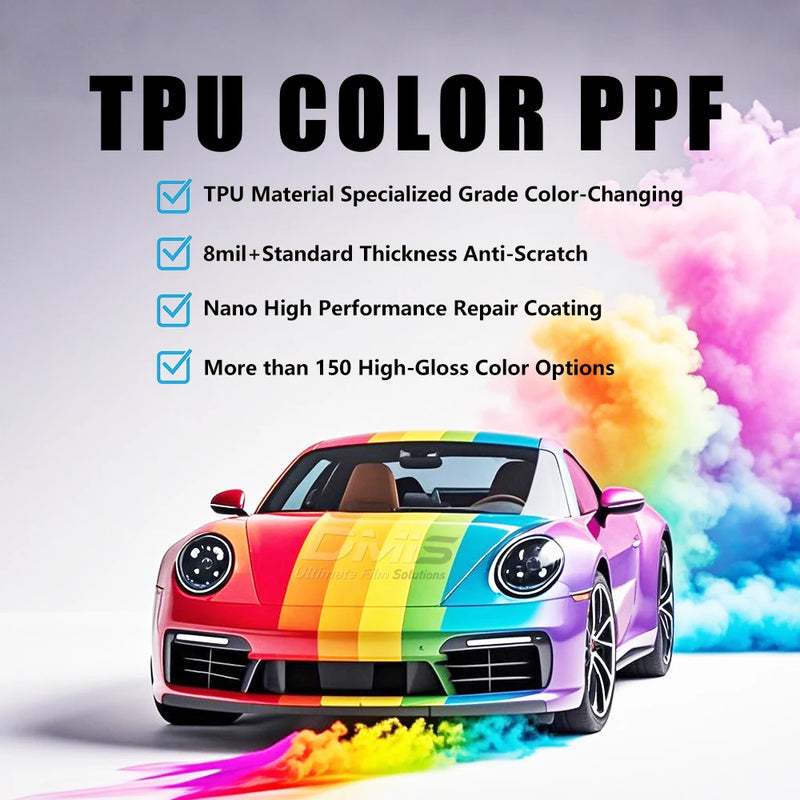 Wholesale Color PPF Manufacturers Self Healing Car Vinyl Wrap Car Protective Film Roll TPU PPF Paint Protection Film