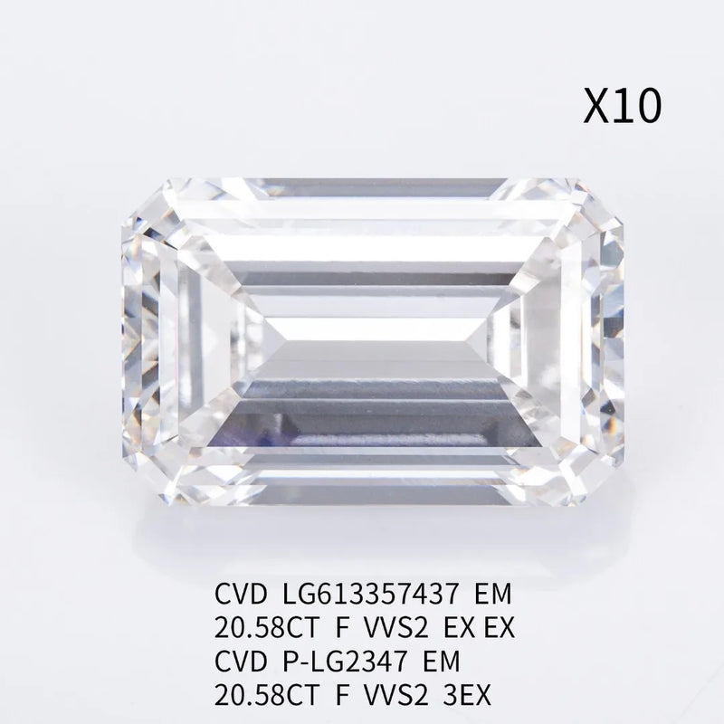 Limited-time 50% off on Large With IGI Certificate 7ct 8ct 9ct 10ct 20ct 30ct Big Lab Grown Diamonds CVD Laboratory Diamond