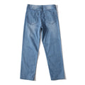 Men's Blue Stretch Wide-leg Jeans for Spring and Fall | SAMAG