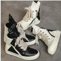 High-top Long Boots, Men's Autumn and Winter Shoes, High Street Niche Retro Motorcycle Versatile Sports Casual Sneakers