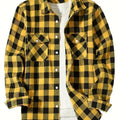 Spring and Autumn Fashion Cotton Long Sleeve Men's Shirt | SAMAG