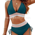 Women's Sleeveless High Waist Halter Neck Bikini | SAMAG