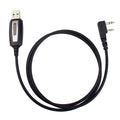 Retevis TK3107 H777 Walkie Talkie Two-pin USB Programming Cable for Baofeng UV-5R UV-82 Retevis RT22 RT15 RT81 Win XP/7/8 System