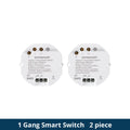 Zemismart 1 Gang Zigbee Relay Switch with Power Statistics Function Smart Inline Module Work with Tuya Smart Life App