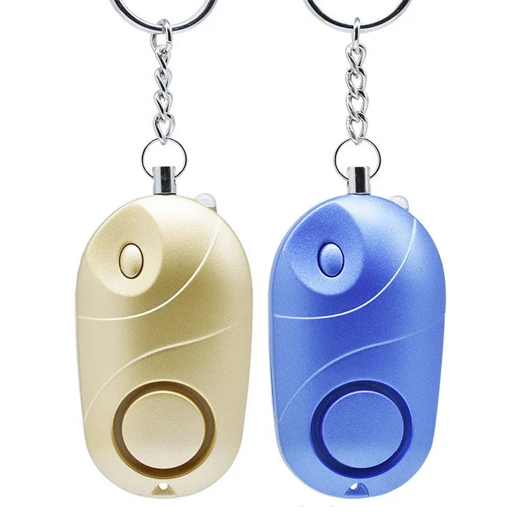 Personal Alarm Safe Sound Emergency Self-Defense Security Alarm   Women's Wolf Guard Keychain LED Flashlight For Women Girls Kid