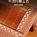Balcony mat Bamboo mat summer mat dual-use foldable household single bed student dormitory bamboo summer straw mat double-sided