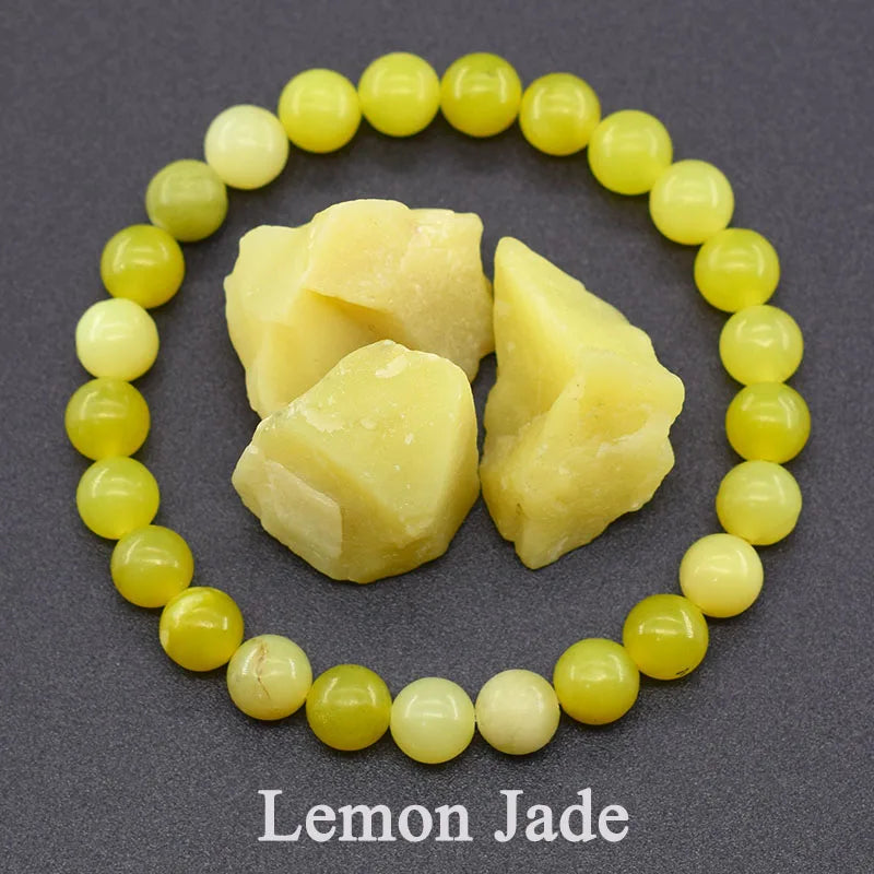 Genuine Tree Patterned Agates Beads Bracelet Woman Real Natural Moss Man Energy Stones for Healing - Visuel 16 | SAMAG
