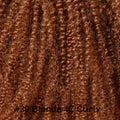 #30 Blonde Virgin Remy Human Hair Bundles 4C Afro Kinky Curly Brown #4 100gram Human Hair Weft Weaving for African Black Women