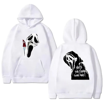 In gothic Double Sided printed streetwear Men women VI | SAMAG