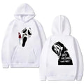 2025 New in gothic Double Sided printed  streetwear Men women VI Ghostface Graphic Hoodie Unisex Fleece Long sleeve Sweatshirts