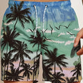 Men's Loose Beach Shorts Drawstring Quick Dry Coconut | SAMAG