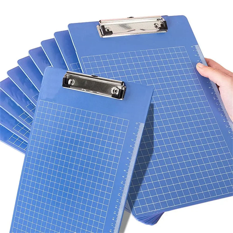 A4 / A5 Splint Density Board Writing Board Metal Aluminum Folder Clip File Plastic Menu Bill Folder Office Stationery