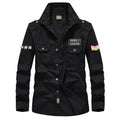 Men's Spring Cotton Casual Shirt Military Tooling | SAMAG