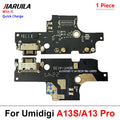 For Umidigi A5 A7 A7S A9 A11 A13 A13S A15 A11 Pro Max USB Charging Board Flex Cable Port Phone Microphone Charger Flex Connector